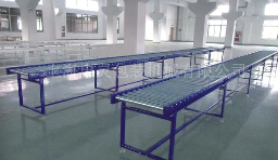 無動力滾筒輸送機組成復雜的物流輸送系統